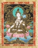 Fehér Tara thangka