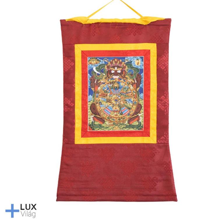 Az élet kereke thangka
