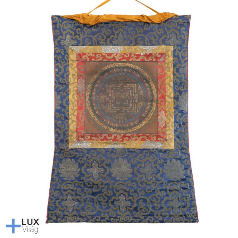 Kálacsakra mandala antikolt thangka