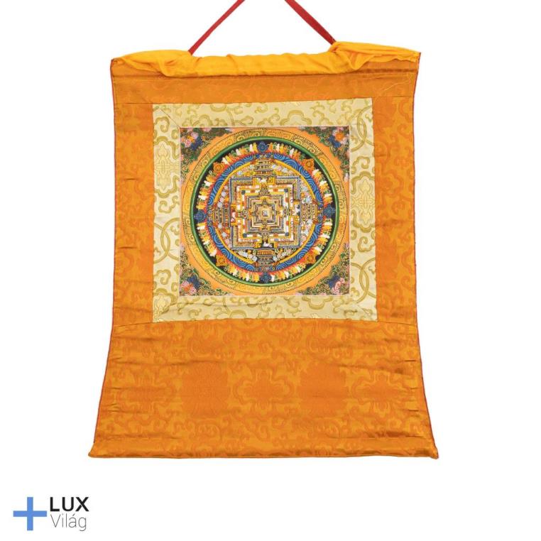Kálacsakra mandala thangka