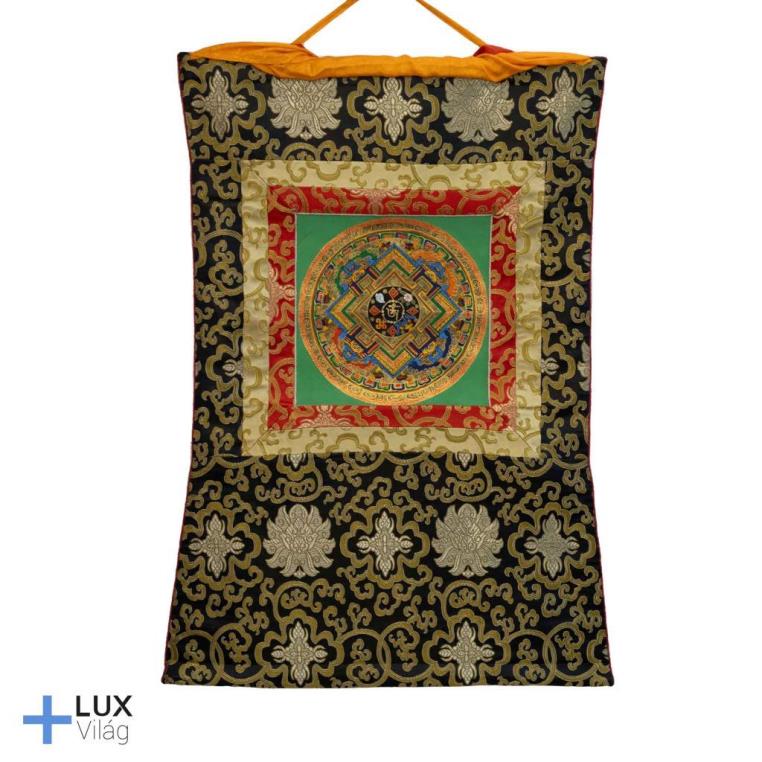 OM mandala thangka