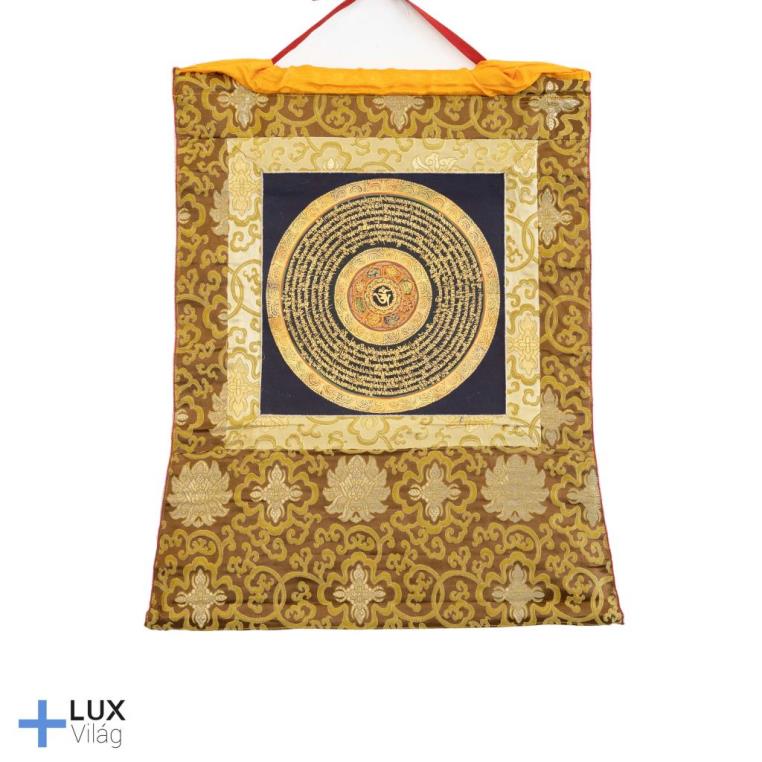 OM MANI PEME HUNG thangka