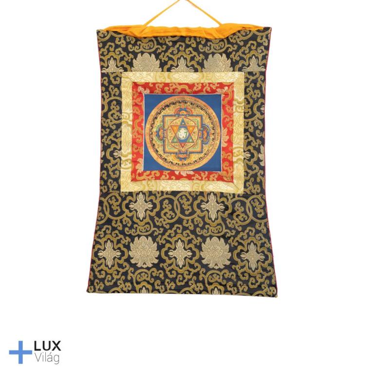 OM mandala thangka