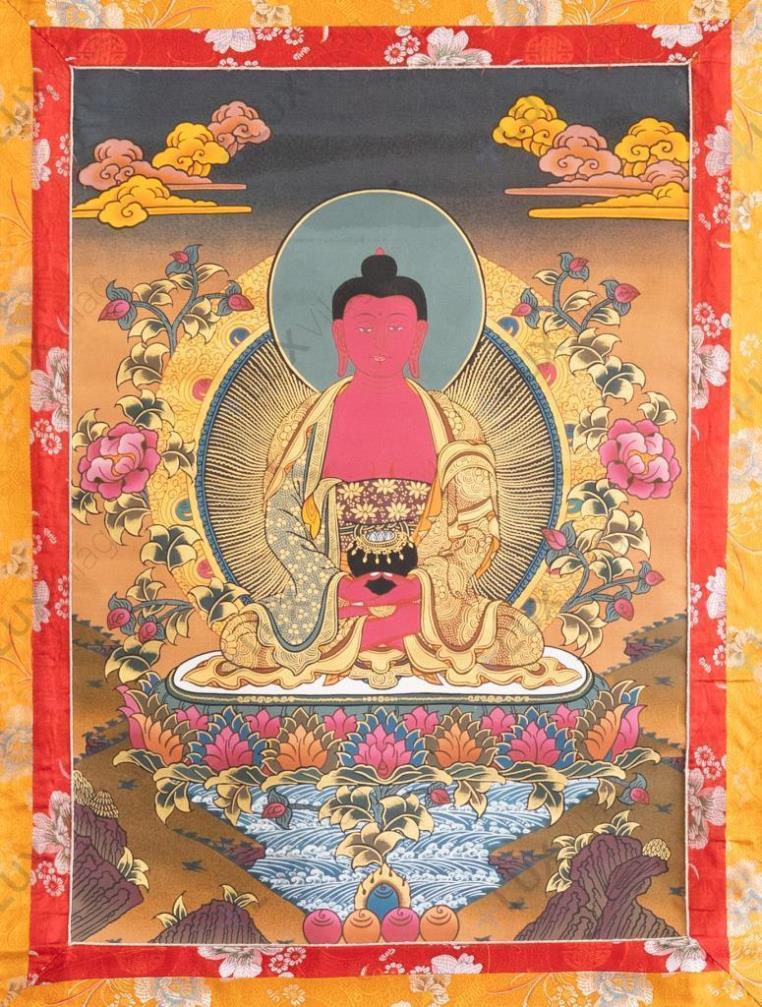 Amitábha Buddha thangka