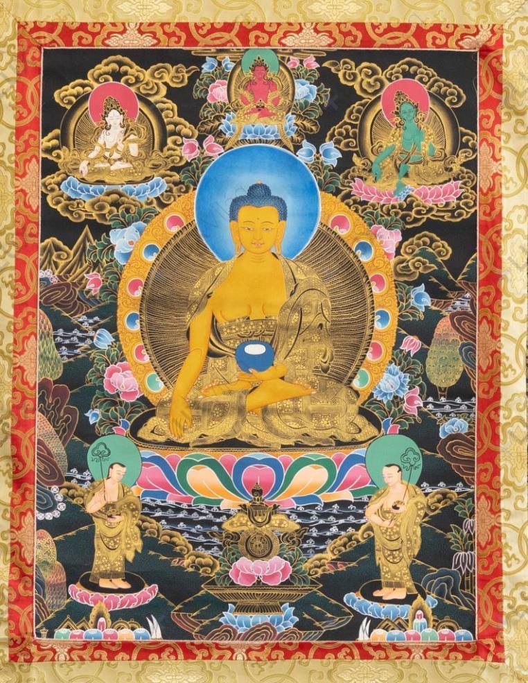 Sákjamuni Buddha thangka
