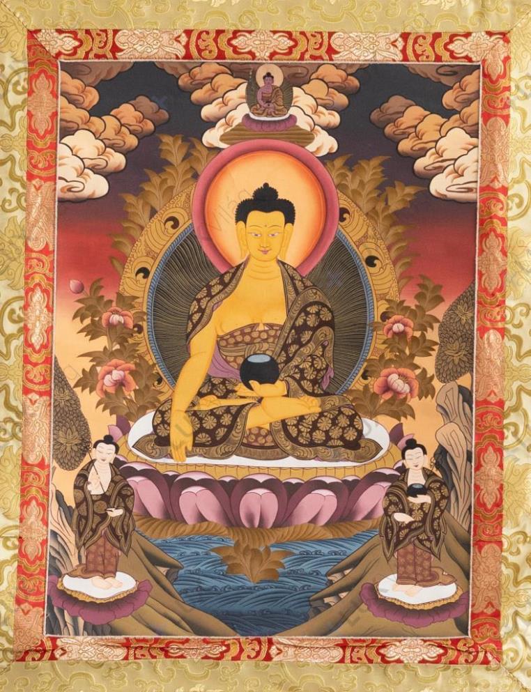 Sákjamuni Buddha thangka