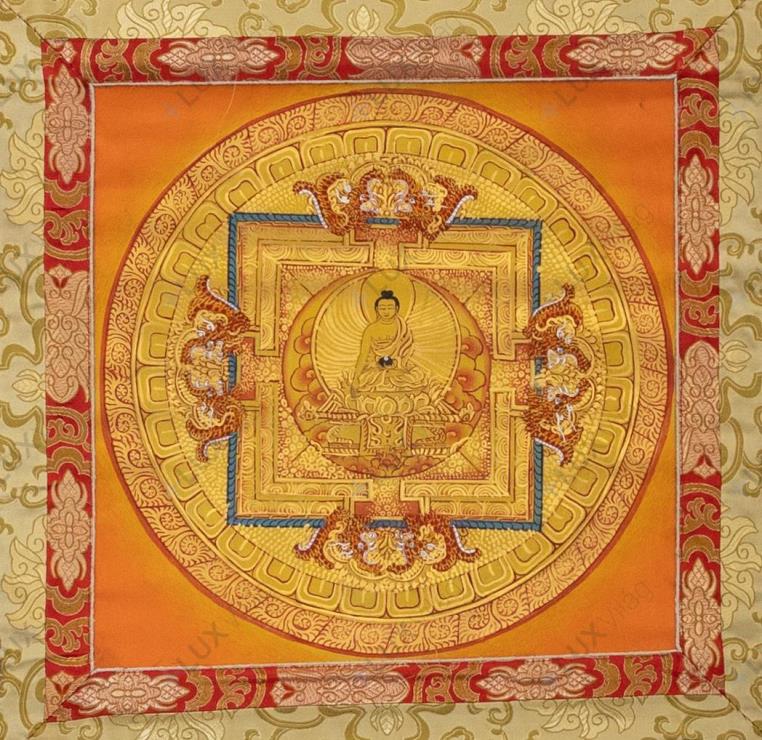 Sákjamuni Buddha thangka