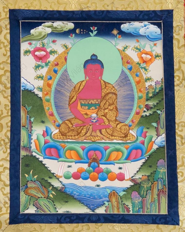 Amitábha Buddha thangka