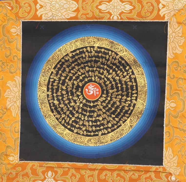OM MANI PADME HUNG thangka