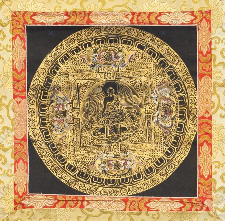 Buddha-mandala thangka