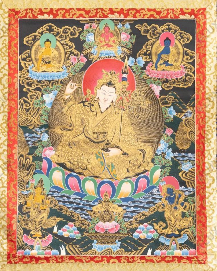 Guru Rinpocse thangka