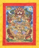 Az élet kereke thangka