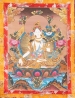 Fehér Tara thangka
