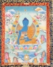 Gyógyító Buddha thangka