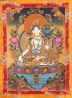 Fehér Tara thangka