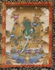 Zöld Tara thangka