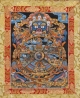 Az élet kereke thangka