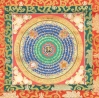 OM MANI PADME HUNG mandala thangka