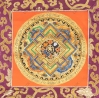 OM mandala thangka