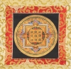OM mandala thangka