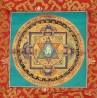 OM mandala thangka
