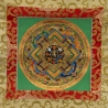 OM mandala thangka