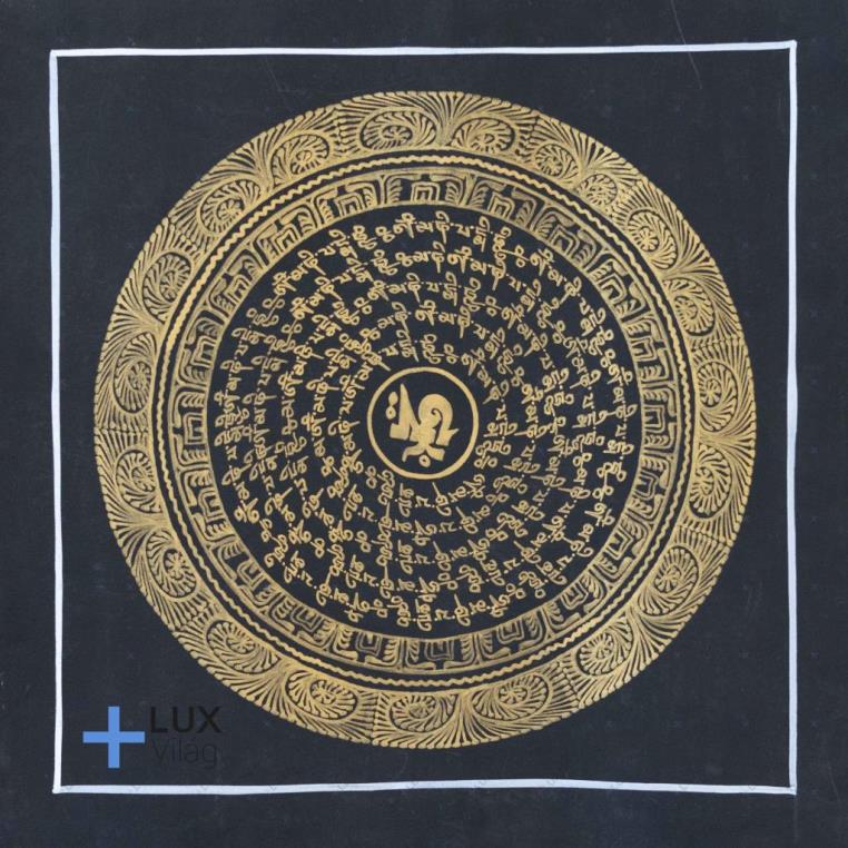 Om MANI PADME HUNG thangkakép