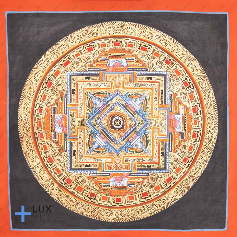 OM mandala thangkakép